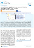 Kinetic Effects of H2O2 Speciation on the Overall Peroxide Consumption at UO2−Water Interfaces