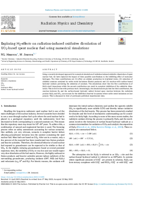 Exploring H2-effects on radiation-induced oxidative dissolution of UO2-based spent nuclear fuel using numerical simulations