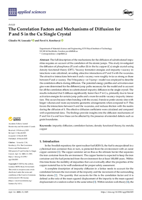 The Correlation Factors and Mechanisms of Diffusion for P and S in the Cu Single Crystal