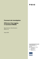 Forsmark site investigation. Difference flow logging in borehole KFM08A