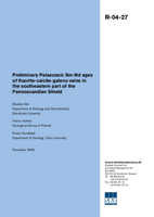 Preliminary palaeozoic Sm-Nd ages of fluorite-calcite-galena veins in the southeastern part of the Fennoscandian shield