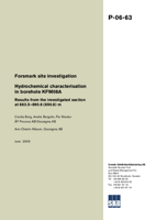 Forsmark site investigation. Hydrochemical characterisation in borehole KFM08A. Results from the investigated section at 683.5-690.6 (690.8) m