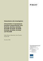 Oskarshamn site investigation. Interpretation of geophyscial borehole measurements from KLX13A, KLX14A, KLX22A, KLX22B, KLX23A, KLX23B, KLX24A, KLX25A, KLX26A and KLX26B