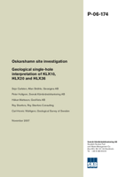Oskarshamn site investigation. Geological single-hole interpretation of KLX10, HLX20 and HLX36