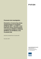 Forsmark site investigation. Evaluation of overcoring stress measurements in boreholes KFM01B, DBT-1 and DBT-3 and hydraulic stress measurements in boreholes KFM01A, KFM01B, KFM02A and KFM04A at the Forsmark site
