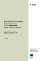 Oskarshamn site investigation. Transient evaluation of PFL pumping tests. Subarea Laxemar and Simpevarp