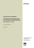 Forsmark site investigation. Groundwater flow measurements in permanently installed boreholes. Test campaign no. 4, 2008