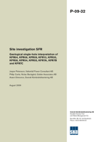 Site investigation SFR. Geological single-hole interpretation of KFR04, KFR08, KFR09, KFR13, KFR35, KFR36, KFR54, KFR55, KFR7A, KFR7B and KFR7C