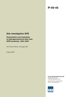 Site investigation SFR. Presentation and evaluation of hydrogeochemical data from SFR-boreholes, 1984-2007