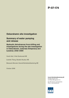 Oskarshamn site investigation. Summary of water pumping and release. Hydraulic disturbances from drilling and investigations during the site investigation in Oskarshamn, subareas Simpevarp and Laxemar, 2002-2009