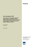 Site investigation SFR. Interpretation of geophysical borehole measurements from KFR01, KFR02, KFR03, KFR04, KFR05, KFR19 and KFR20 and petrophysical measurements from KFR04, KFR05 and KFR20