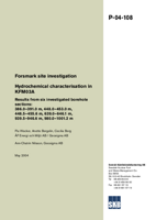 Forsmark site investigation. Hydrochemical characterisation in KFM03A. Results from six investigated borehole sections: 386.0-391.0 m, 448.0-453.0 m, 448.5-455.6 m, 639.0-646.1 m, 939.5-946.6 m, 980.0-1001.2 m