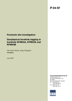 Forsmark site investigation. Geophysical borehole logging in borehole KFM02A, KFM03A and KFM03B