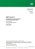 WIM Forsmark 1.1. A GIS-based machine-learning tool for predicting wetland extent