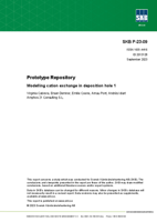 Prototype Repository. Modelling cation exchange in deposition hole 1