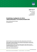 Inventering av gölgroda och större vattensalamander i Forsmarksområdet 2023. Uppdaterad 2024-11