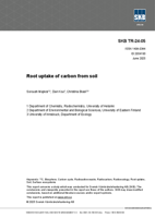 Root uptake of carbon from soil